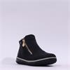 Rieker Tex Twin Zip Fleece Lined Boot - Black